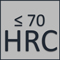 Hartbearbeitung bis 70 HRC