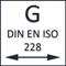 Withworth-Rohr-Gewinde nach DIN EN ISO 228