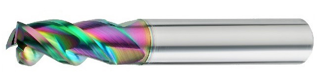 VHM-HPC-Alu-Fräser mit Schutzeckenradius