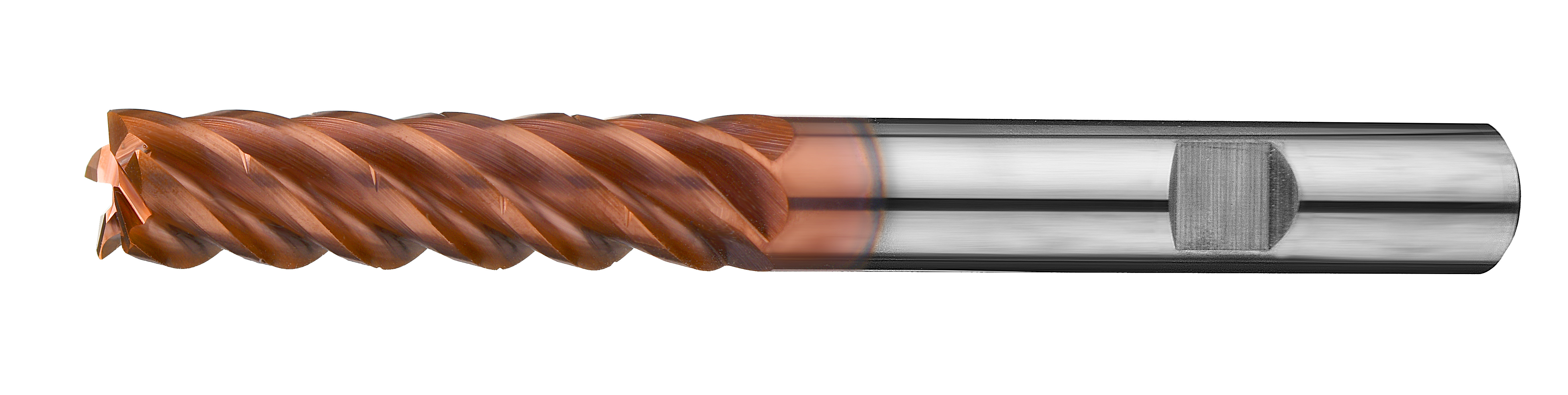 Solid carbide Performance end mill "Trochoid", 40° (unequal pitch)